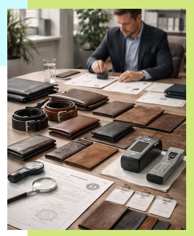 Сертификация кожаных изделий в Озёрске от 12170 р. | Алешин-Озр