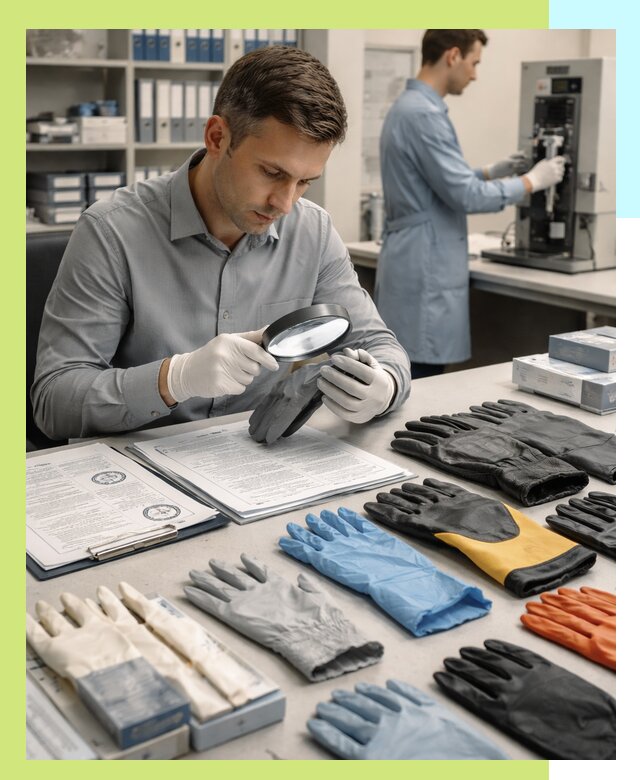 Сертификация перчаток и средств защиты продукции в Озёрске