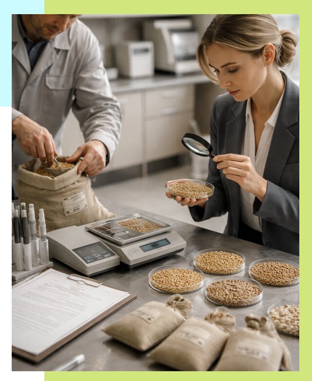 Сертификация зерна в Озёрске по цене от 15213 р. | Алешин-Озр