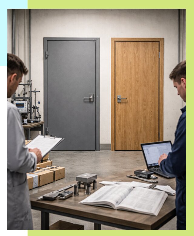 Сертификация дверей в Озёрске от 8114 р. под ключ | Алешин-Озр
