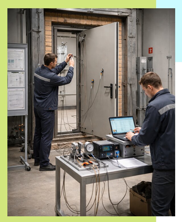 Сертификация противопожарных дверей в Озёрске по ГОСТ и ТР