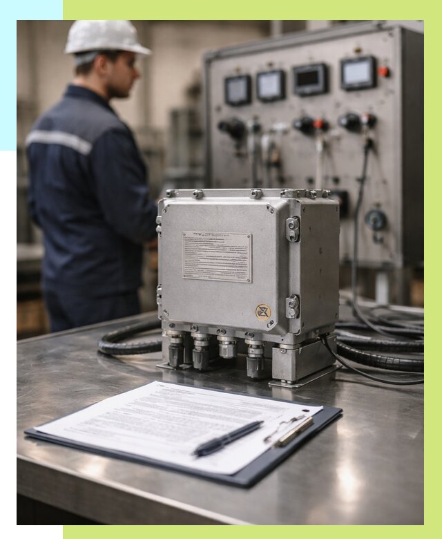 Сертификация взрывозащищенного оборудования в Озёрске от 35497 р. | Алешин-Озр