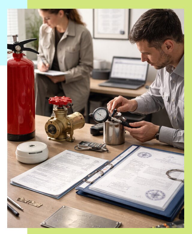 Сертификация пожарного оборудования в Озёрске от 15213 р.|Алешин-Озр