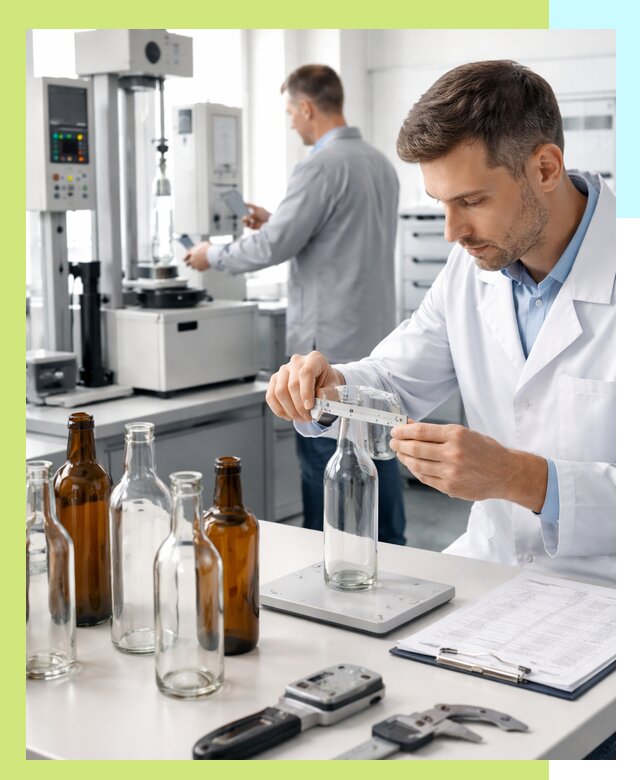 Сертификация стеклянных бутылок и сопутствующей упаковки в Озёрске