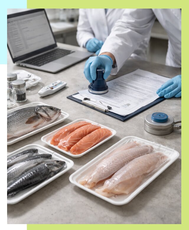 Сертификация рыбы и сертификат в Озёрске от 15213 р. | Алешин-Озр
