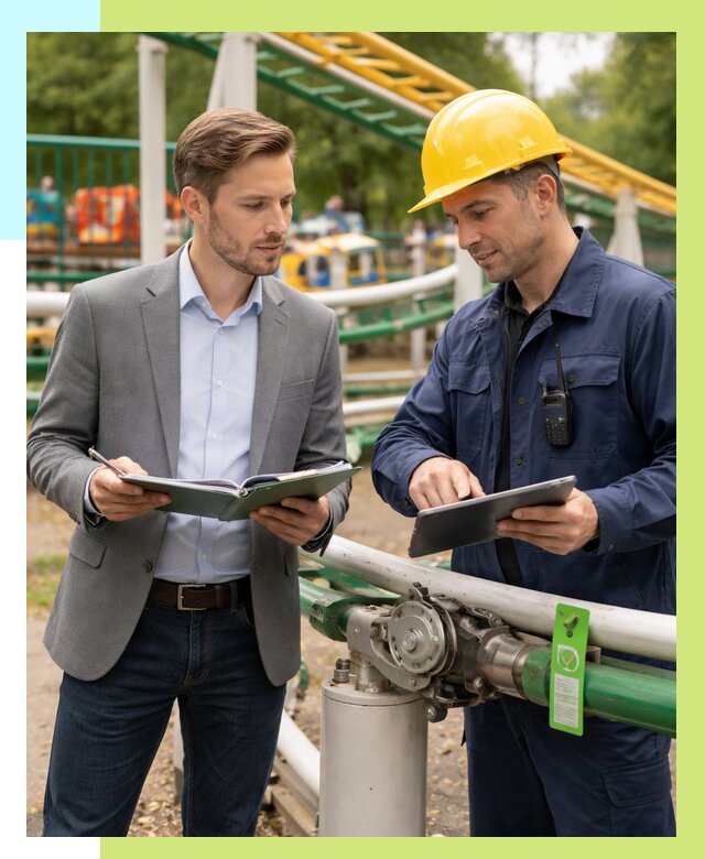 Сертификация аттракционов в Озёрске от 45639 р. | Алешин-Озр