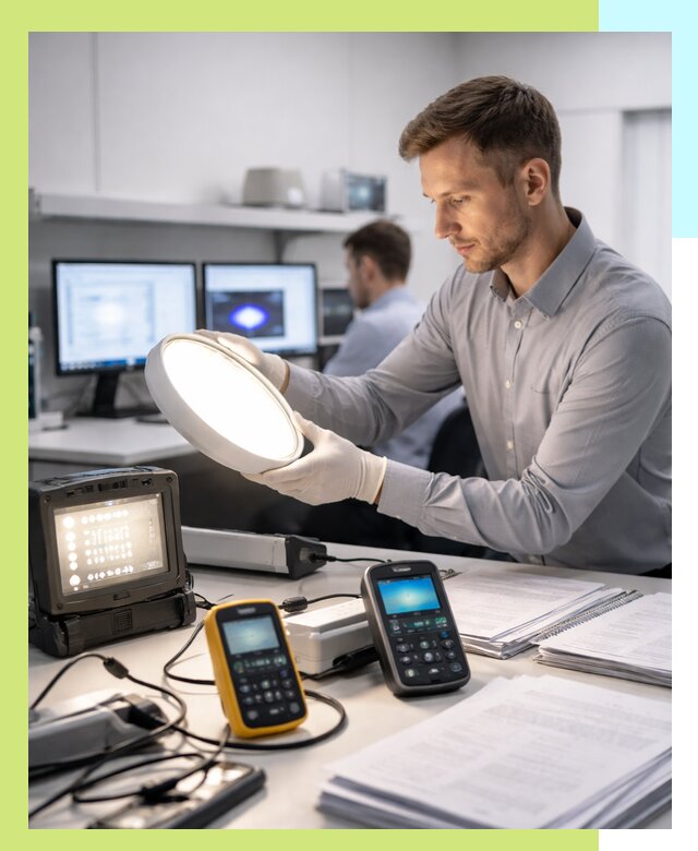 Сертификация светильников в Озёрске: испытания и оформление