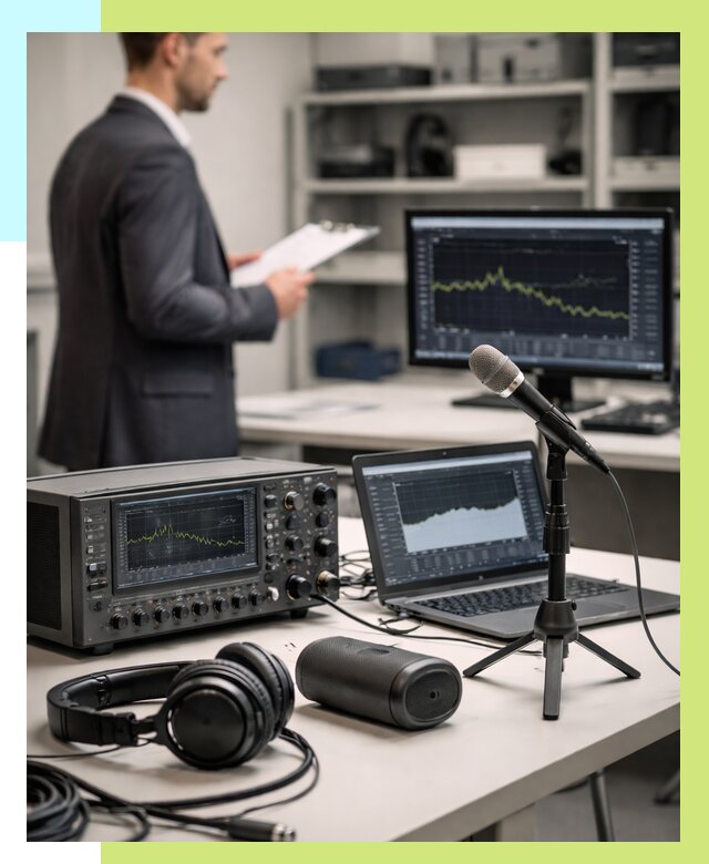 Сертификация аудиотехники в Озёрске от 15213 р., Алешин-Озр