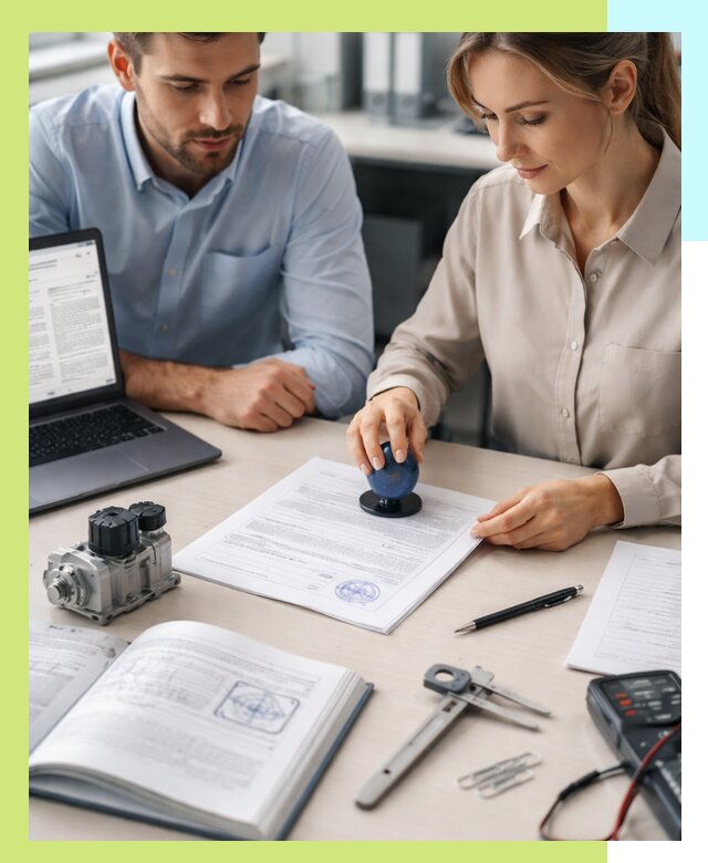 Выдача паспорта изделия и техническая экспертиза продукции в Озёрске