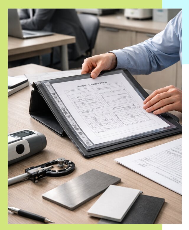 Оформление паспорта материала для продукции в Озёрске