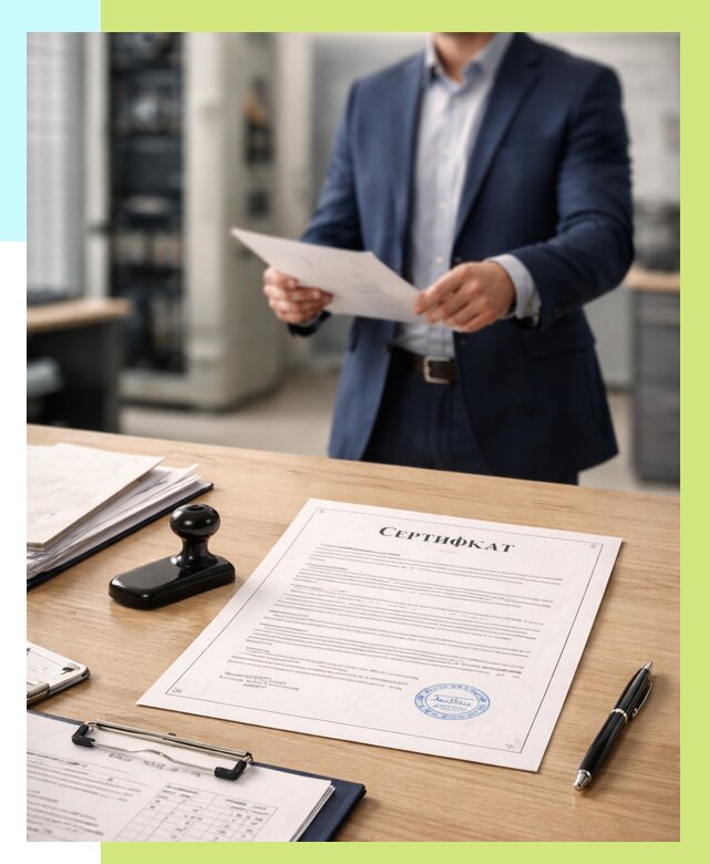 Сертификат на оборудование в Озёрске от 15213 р. | Алешин-Озр