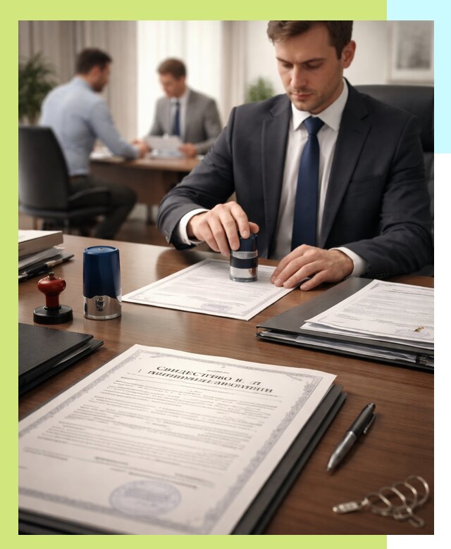 Оформление свидетельства о государственной регистрации в Озёрске