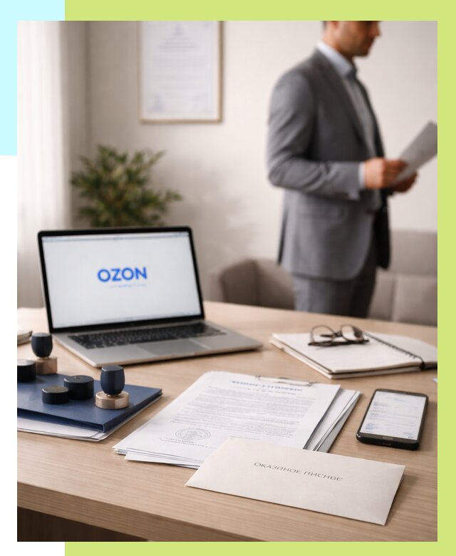 Отказное письмо для Ozon в Озёрске от 3550 р. | Алешин-Озр