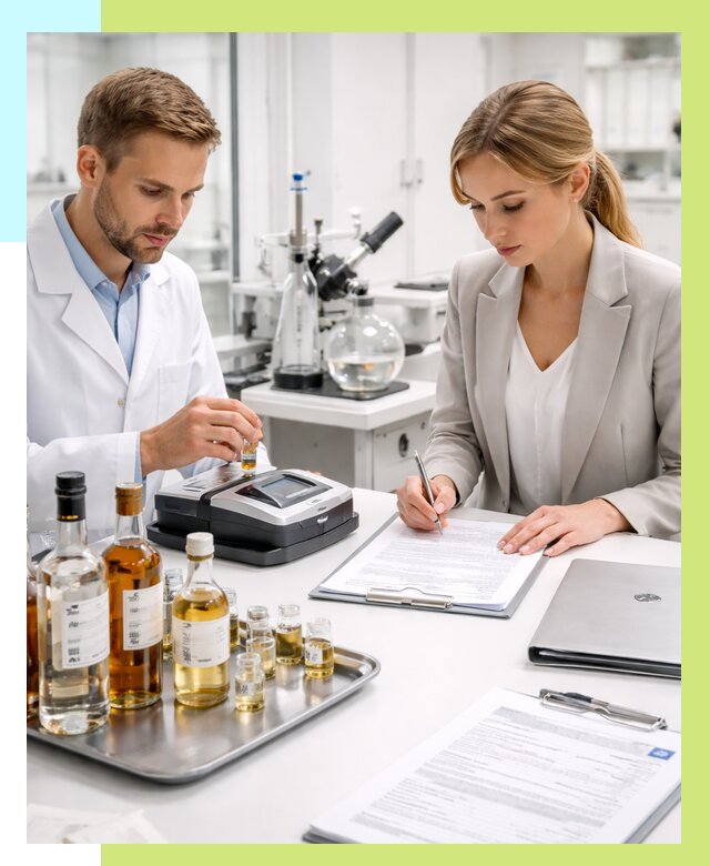 Заключение о спиртосодержании в Озёрске, от 5071 р., Алешин-Озр