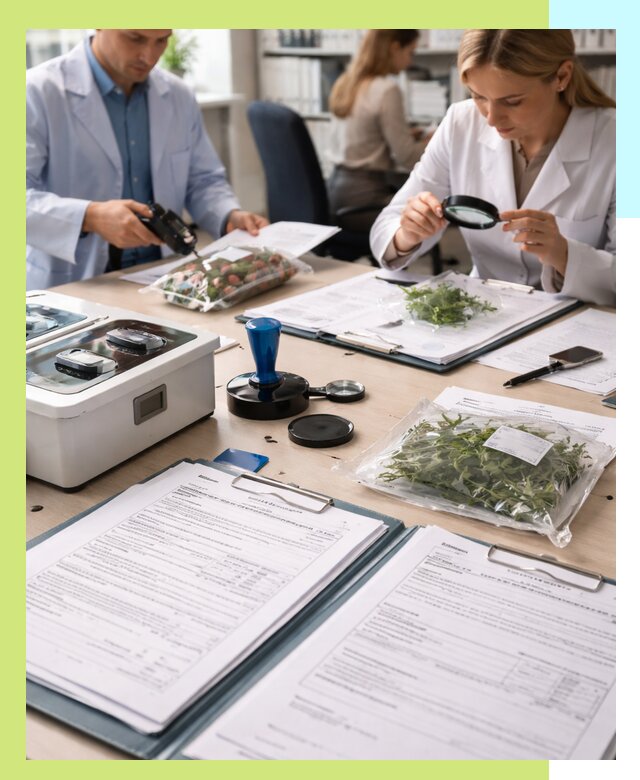 Оформление карантинного сертификата для растений в Озёрске