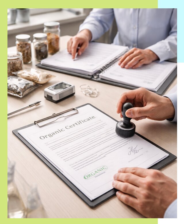 Получение органик сертификата для продукции в Озёрске