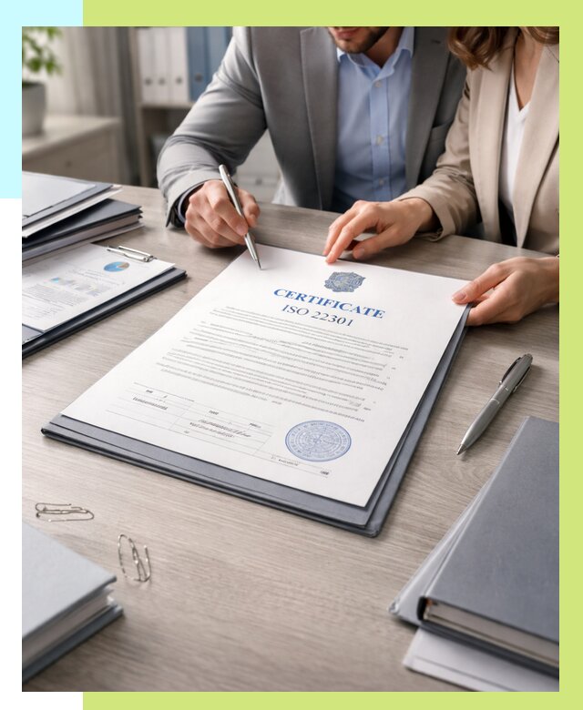 Сертификат ISO 22301 в Озёрске от 45639 р. | Алешин-Озр срочно