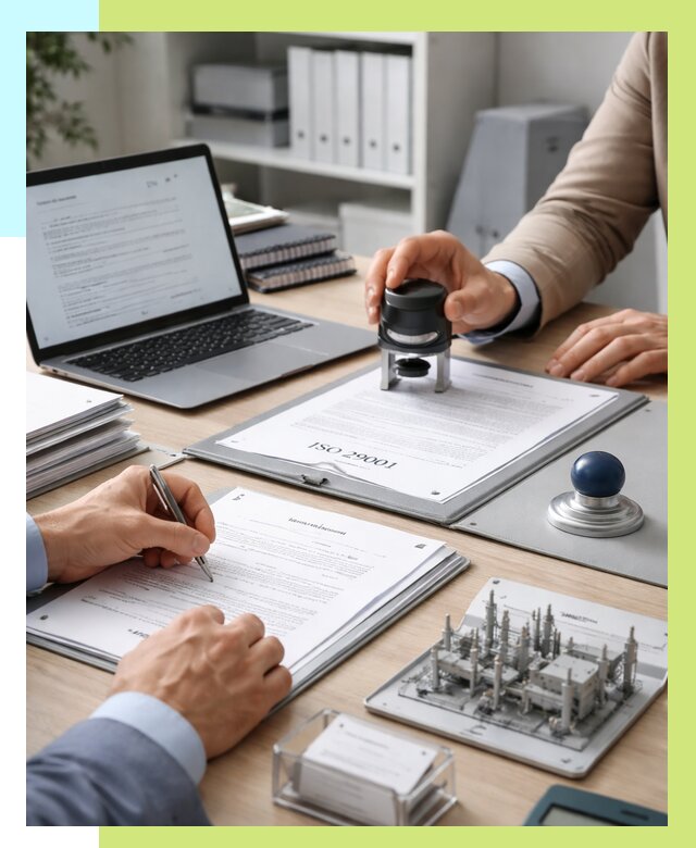 Сертификат ISO 29001 в Озёрске под ключ от 76065 р. | Алешин-Озр