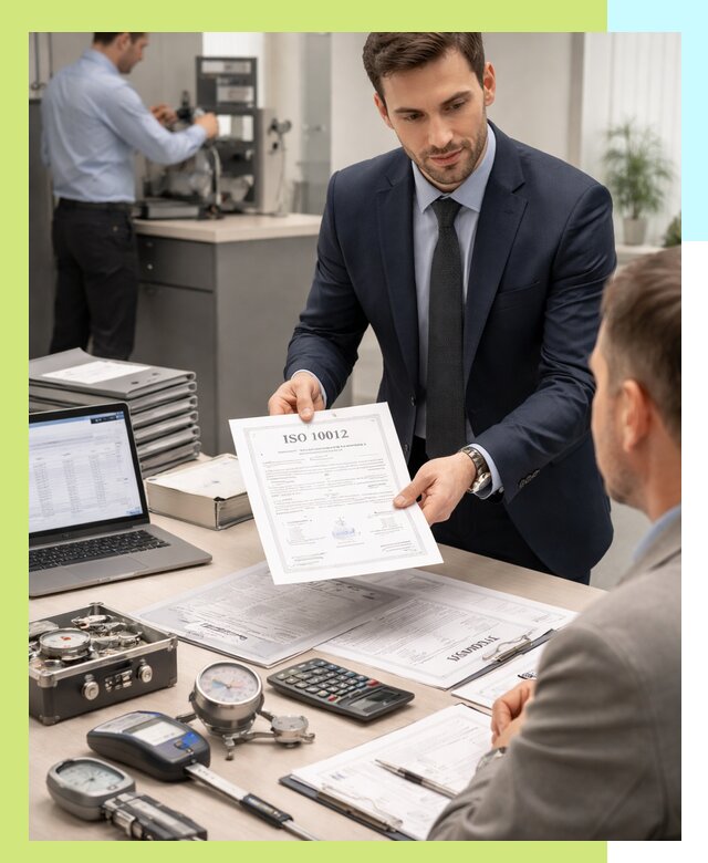 Выдача сертификата ISO 10012 по требованиям метрологии в Озёрске