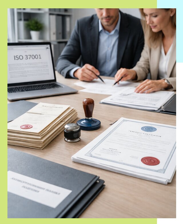 Получение сертификата ISO 37001 по системе борьбы с коррупцией в Озёрске